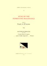 CMM 32 Music of the Florentine Renaissance, edited by Frank A. D'Accone. Vol. VII MATTEO RAMPOLLINI (1497-1553), Il primo libro de la musica . . . sopra di alcuni canzoni del . . . Petrarca