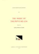 CMM 40 The Music of the Pepys Manuscript 1236, edited by Sydney Robinson Charles