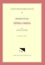 CMM 65 HEINRICH ISAAC (ca. 1450-1517), Opera Omnia, edited by Edward R. Lerner. Vol. 11. Motets, Part 2.