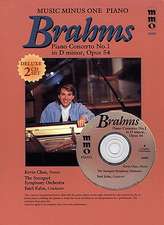 Brahms Concerto No. 1 in D Minor: Book/2-CD Pack