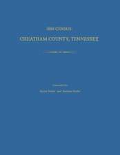 1880 Census, Cheatham County, Tennessee