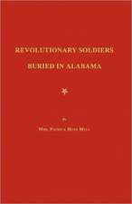 Revolutionary Soldiers Buried in Alabama