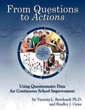 From Questions to Actions: Using Questionnaire Data for Continuous School Improvement