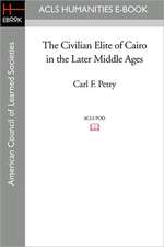 The Civilian Elite of Cairo in the Later Middle Ages