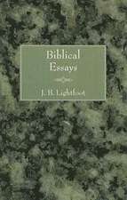 Biblical Essays