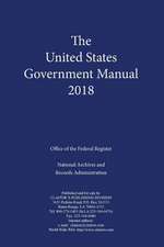 United States Government Manual 2018