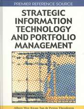 Strategic Information Technology and Portfolio Management