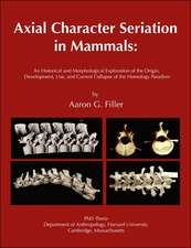 Axial Character Seriation in Mammals