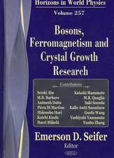 Bosons, Ferromagnetism and Crystal Growth Research