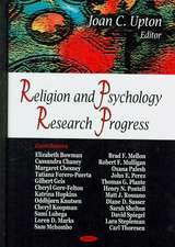 Religion and Psychology Research Progress