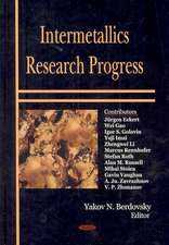 Intermetallics Research Progress