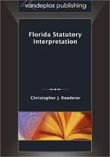 Florida Statutory Interpretation