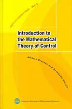 Introduction to the Mathematical Theory of Control