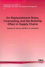 On Replenishment Rules, Forecasting and the Bullwhip Effect in Supply Chains