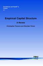 Empirical Capital Structure