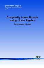 Complexity Lower Bounds Using Linear Algebra