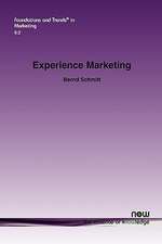 Experience Marketing: Concepts, Frameworks and Consumer Insights