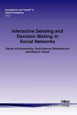 Interactive Sensing and Decision Making in Social Networks