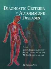 Diagnostic Criteria in Autoimmune Diseases