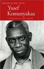 Conversations with Yusef Komunyakaa