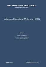 Advanced Structural Materials-2012