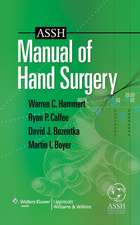 ASSH Manual of Hand Surgery