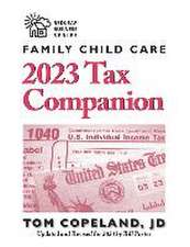 Family Child Care 2023 Tax Companion