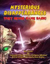 Mysterious Disappearances