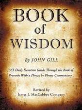 Book of Wisdom by John Gill