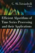 Efficient Algorithms of Time Series Processing and Their Applications