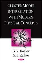 Cluster Model Interrelation with Modern Physical Concepts