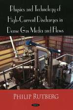 Physics and Technology of High Current Discharges in Dense Gas Media and Flows