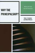 Why the Principalship?