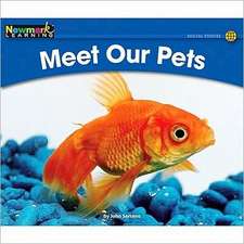 MEET OUR PETS LEVELED TEXT