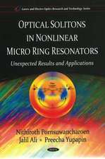 Optical Solitons in Non-Linear Micro Ring Resonators