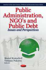 Public Administration, NGO's and Public Debt