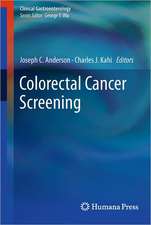 Colorectal Cancer Screening