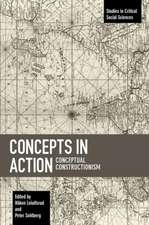 Concepts In Action: Conceptual Constructionism