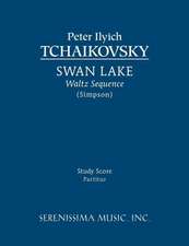 Swan Lake, Waltz Sequence - Study Score: Study Score