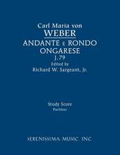 Andante e rondo ongarese, J.79