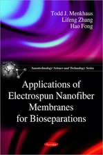 Applications of Electrospun Nanofiber Membranes for Bio-Separations