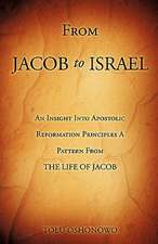 From JACOB To ISRAEL