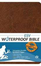 Waterproof Bible-Esv-Brown