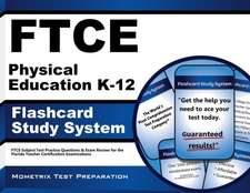 Ftce Physical Education K-12 Flashcard Study System