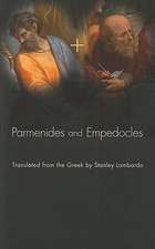 Parmenides and Empedocles: The Fragments in Verse Translation