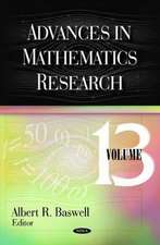 Advances in Mathematics Research