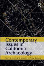 Contemporary Issues in California Archaeology