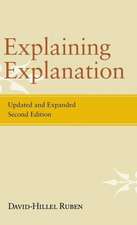 Explaining Explanation