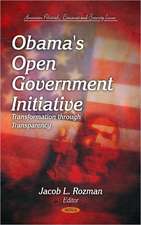 Obama's Open Government Initiative