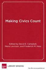 Making Civics Count: Citizenship Education for a New Generation